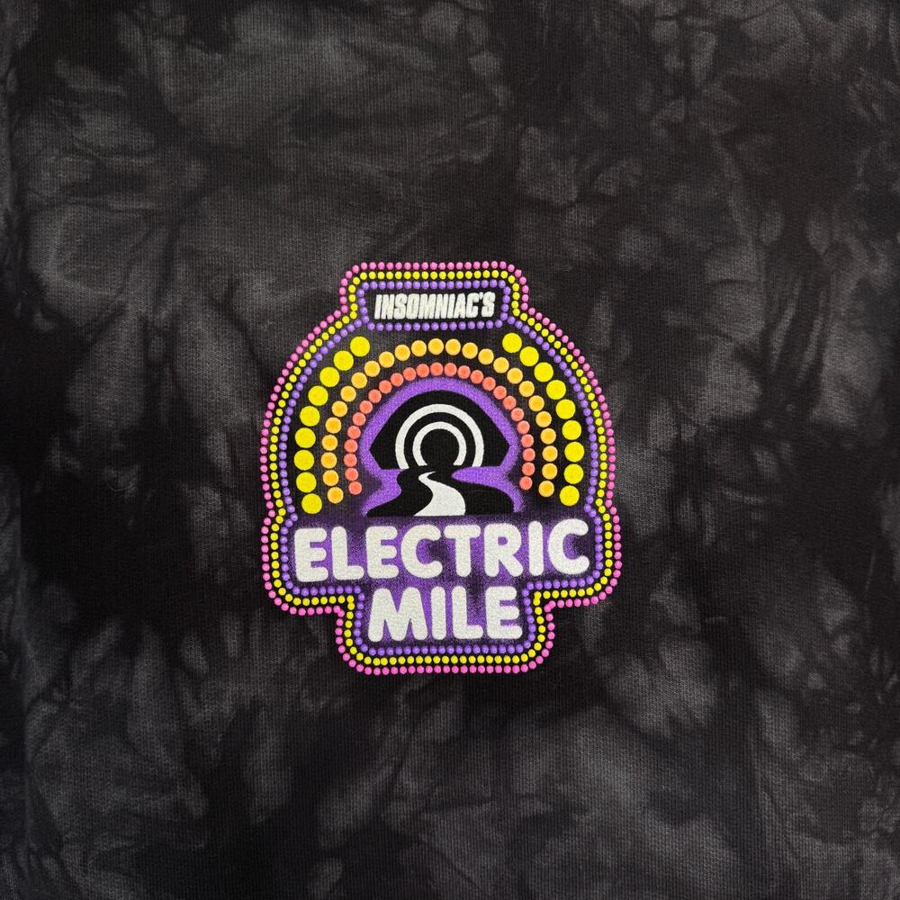 Insomniac Hoodie Mens Medium Electric Mile Tie Dye EDM Rave Music Sweatshirt M - Picture 6 of 11